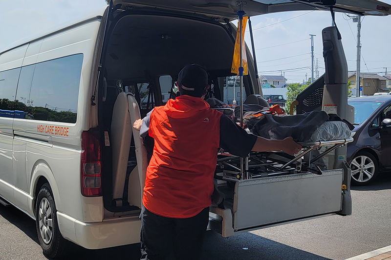 通院・入退院・転院のサポート